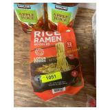 Millet and brown rice ramen noodles