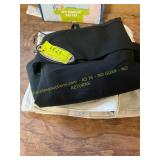 Size 10 white jeans & m black bandeau