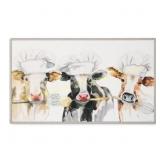 Mainstays Cow Chefs Kitchen Mat, Multicolor