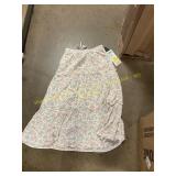 Floral ruffle tier skirt S.