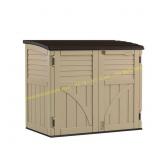 Resin Horizontal Shed 2ft8in x 4ft5in