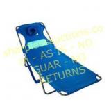 Deltess Blue Folding Beach Chair