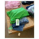 M green dress & Sz 8 Shorts