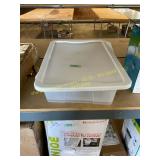 Homz Snaplock 6 Qt Storage Container 2ct