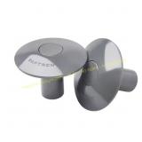 Pool Ladder Anchor Socket Cover, Gray (1 Pair)