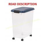 IRIS WeatherPro Pet Food Storage 40L/45Qt