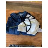M top & M button down