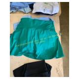 S green and black skirts