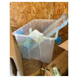 Sterilite 54qt Container & Aqua Joe Sprinkler