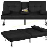 complete? Yaheetech Convertible Sofa Bed 3 Angles