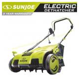 Sun Joe 15 in. 13-Amp Lawn Dethatcher with Bag