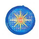 3ct Solar Sun Rings UV Resistant Pool Cover, Blue