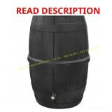 39 Gal Recycled Rain Barrel with Brass Spigot