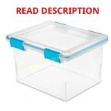 Gasket 32 Qt. Storage Box 4ct