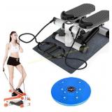Mini Stair Stepper with Monitor for Home