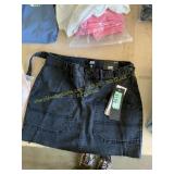 XS shirt, XS shorts, & S top