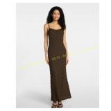 S No Boundaries Sleeveless Ruffle Maxi Dress (W)