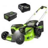 Greenworks 60V 21" Cordless Lawn Mower