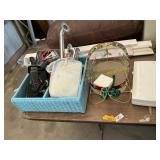 Blinds, hand rails, hand vac