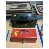 2 ct. Metal tool boxes