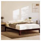 Nectar Bamboo Platform twin xl Walnut 12"