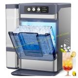Nugget Ice Maker Countertop, 44lbs/24H