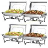 Chafing Dishes for Buffet Set with Lids