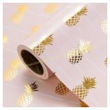 WRAPAHOLIC 30" Pineapple Wrapping Paper Roll