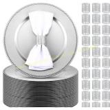 Tanlade 200Pcs Charger Plates Set