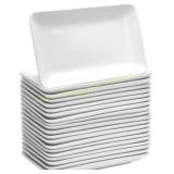 Irenare 14Pcs 10" Rectangular Salad Plates