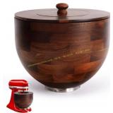 Acacia Wood Mixing Bowl for 4.5 5 Qt Mixers