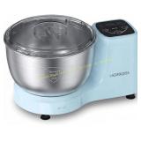 Electric Dough Mixer with Smart Timing, Blue