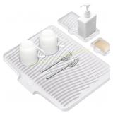 TIKNIK Silicone Dish Drying Mat 20x15"