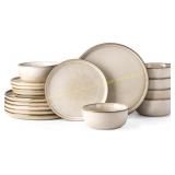 GBHOME Ceramic Dinnerware Sets for 6, 18P
