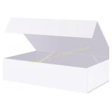 BLK&WH XL Gift Boxes 17x11x4, White