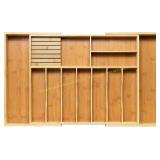 VaeFae Bamboo Utensil Holder, Organizer