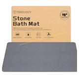 Stone Bath Mat: Diatomite, Non Slip