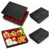 Teenyyou 4 Pcs Bento Box, 6 Compartments