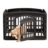 IRIS USA 24" 4-Panel Pet Playpen with Door