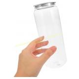 100 Clear PET Bottles