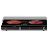 Infrared Double Burner Electric Cooktop 1800W