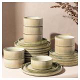 GBHOME 24-Piece Stoneware Set for 8