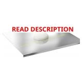 Stainless Steel Cutting Board with Lip