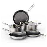 COOKER KING 7-Piece Stainless Steel Set