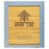 Rustic Wood Poster Frame 24x36 - Blue