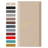 Ophanie Kitchen Mats 24x70 Anti-Fatigue Beige