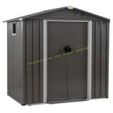JYQAQA 6x4 ft Outdoor Shed - Lockable