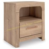 Prandefort Nightstand with USB Ports
