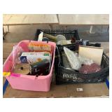 Games, dishes, household goods
