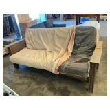 Outdoor futon (new mattress)